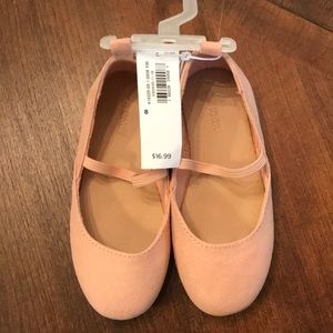 Old navy dusty pink toddler flats